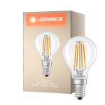 Ledvance Classic LED E14 Peer Filament Helder 2.5W 470lm - 827 Zeer Warm Wit | Dimbaar - Vervangt 40W