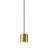 SLV Oculus Hanglamp Aluminium Messing 11W 780lm - 920-930 Dim To Warm | Beste Kleurweergave - Dimbaar 